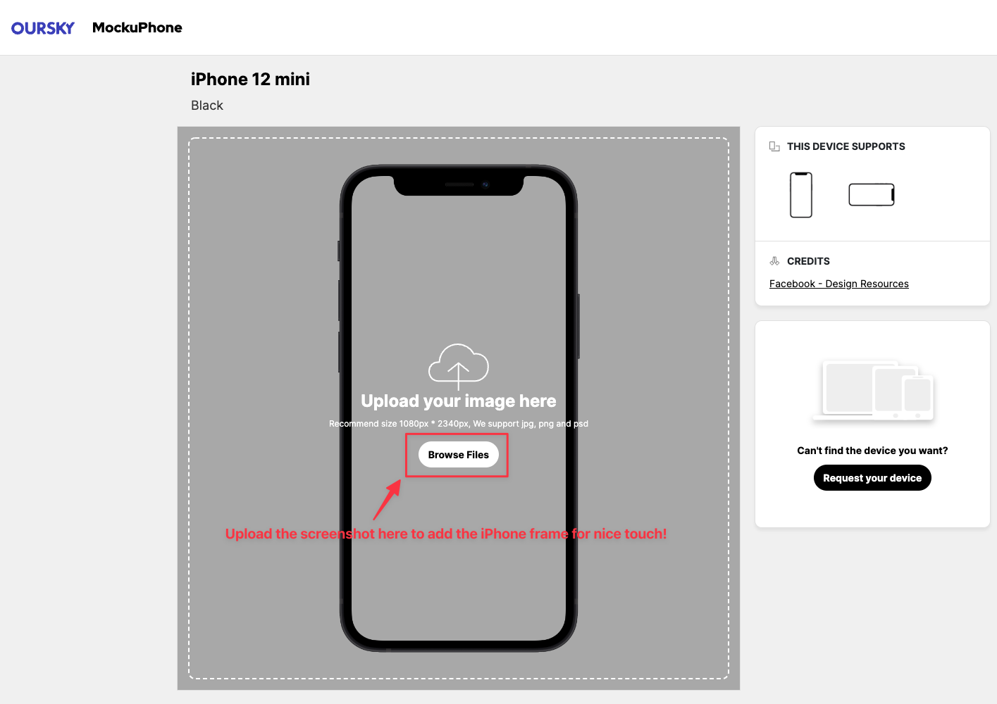 Mockuphone Website